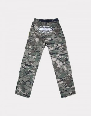 Mens Corteiz Guerillaz Cargos Cargos Camo | S7E-5589