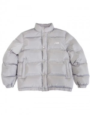 Womens Corteiz Bolo Jackets Silver | P4F-4602