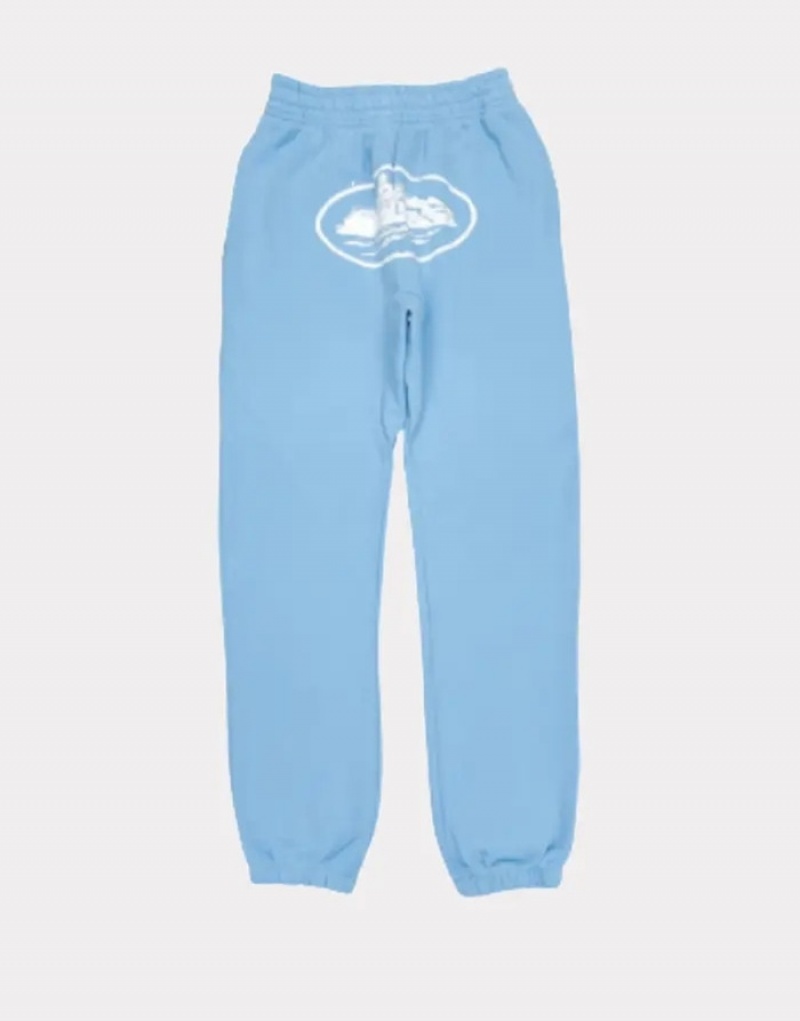 Mens Corteiz Alcatraz Ensemble Tracksuits Blue | B1S-5674