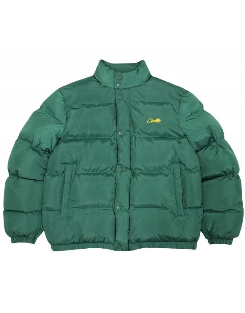 Mens Corteiz Bolo Jackets Green | V5Q-4852